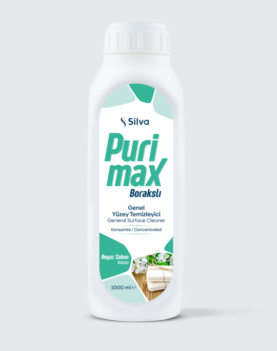 Purimax Genel Yüzey Temizleyici Beyaz Sabun Kokulu 1000 ml